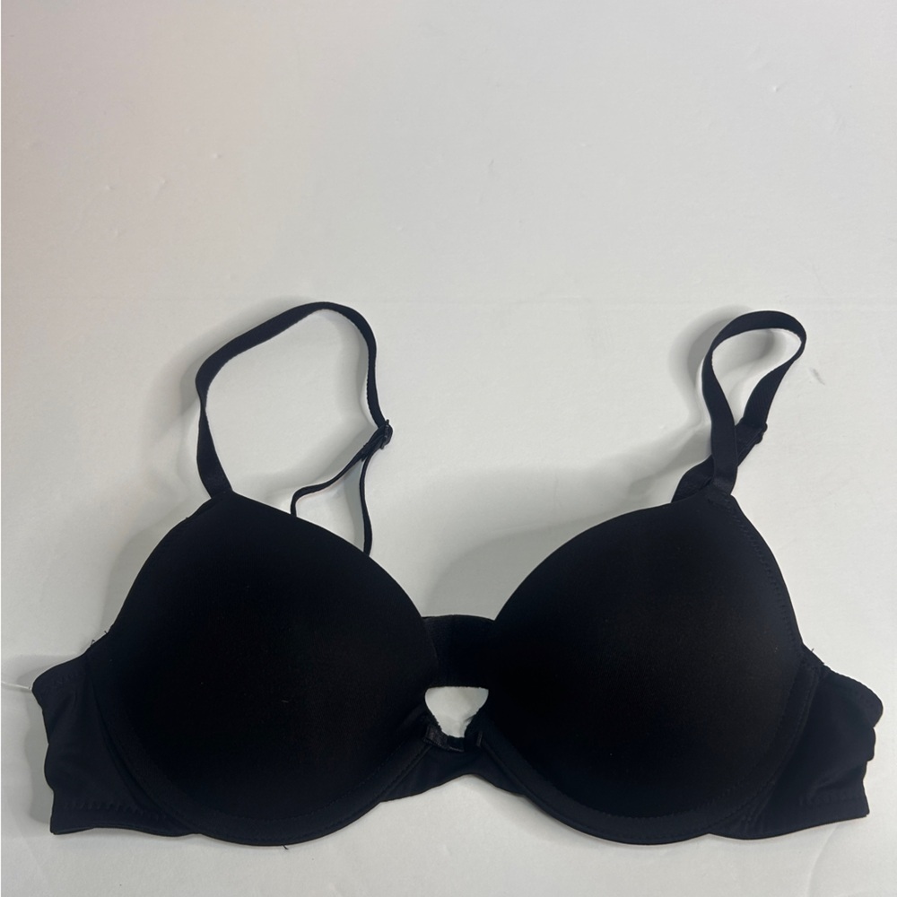 Maidenform Black Bra , Padded, Push Up , 34A - Picture 2 of 5